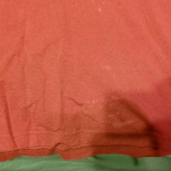 Carhartt K87 Loose Fit Men's 2XL Short Sleeve Work Pocket T-Shirt Red Stained - Picture 9 of 16